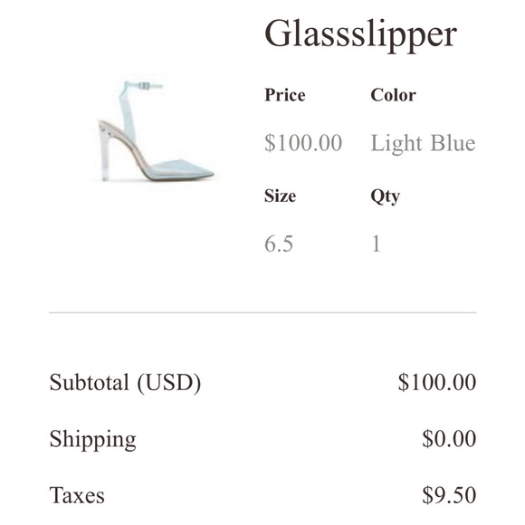 Aldo Disney Cinderella Heels NWB 6.5 Rare - Picture 4 of 4